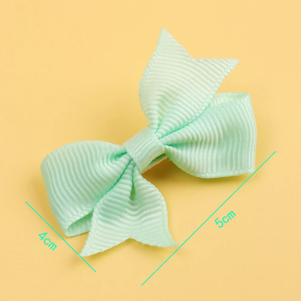 40PCS 2'' Little Girl Mini Hair Bows