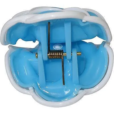 Blue Flower Hair Claw Clip Comb Clamp Clasp Grip Girls Womens Kids Accessories