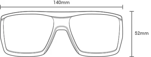 CARVE PANIC GLOSS BLACK POLARIZED