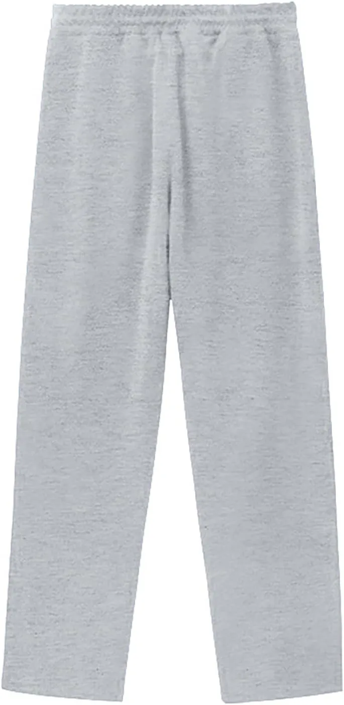 Casual Sweatpants for Men Side Button Elastic Waist Drawstring Active Running Jogging Pants Not Tear Away