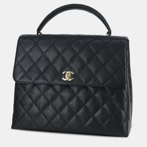 Caviar Kelly Top Handle Bag