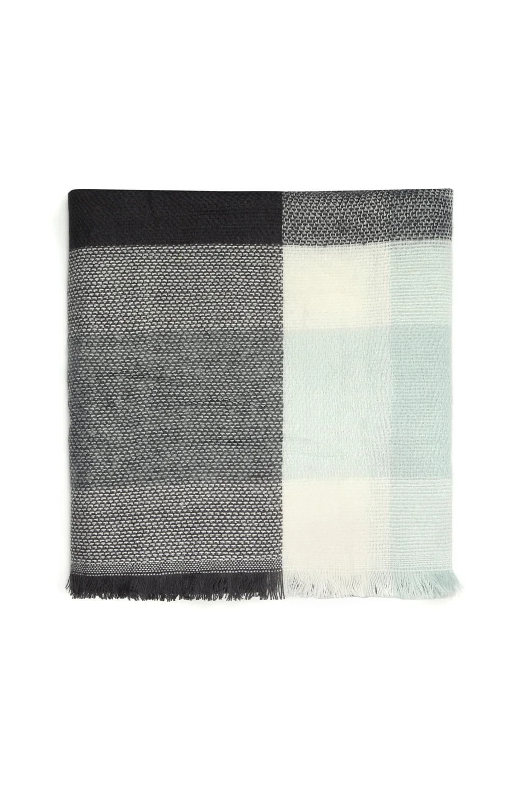 Colorblock Blanket Scarf -  Style 8