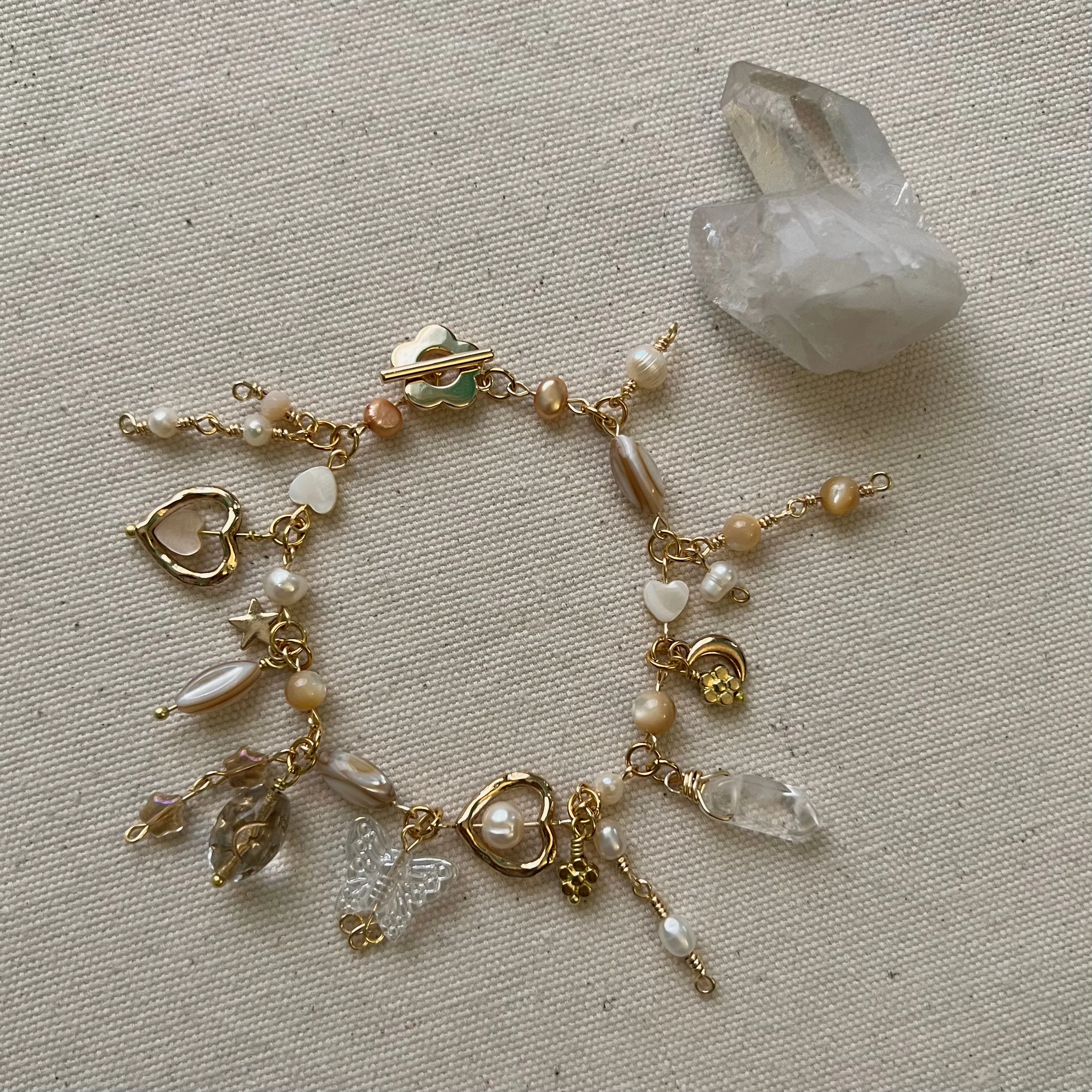 Daffodils Charm Bracelet | Pt. 2 Gold Edition Collection