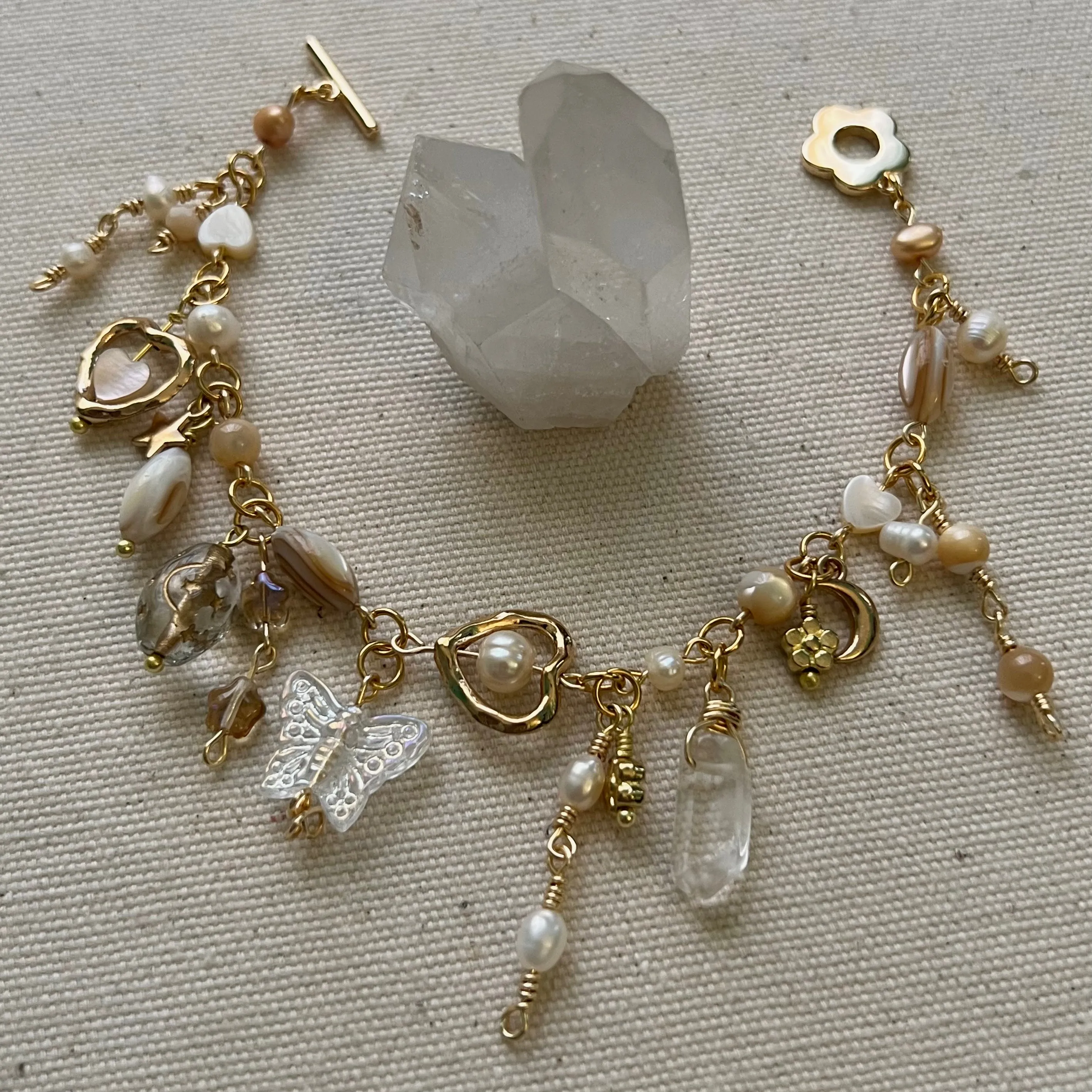 Daffodils Charm Bracelet | Pt. 2 Gold Edition Collection