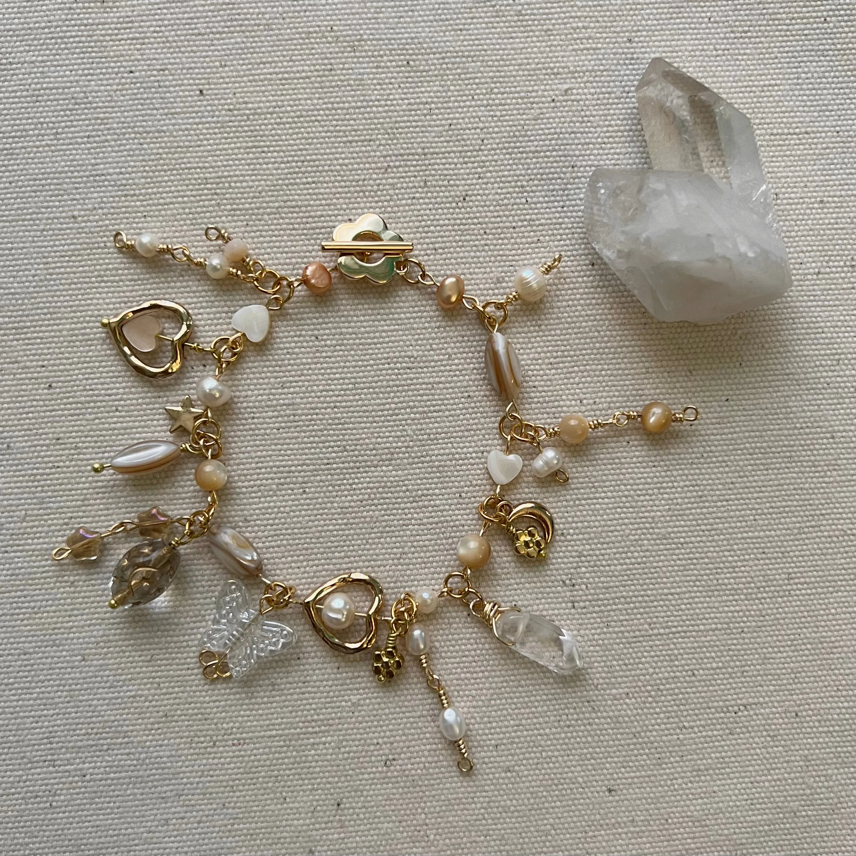 Daffodils Charm Bracelet | Pt. 2 Gold Edition Collection