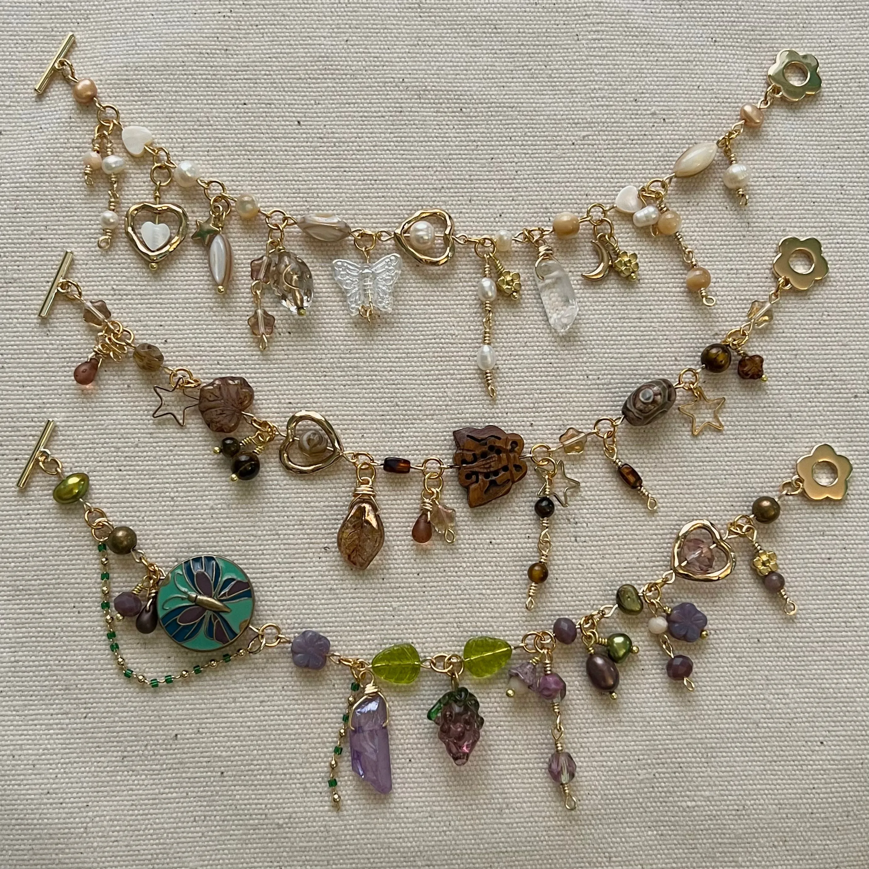 Daffodils Charm Bracelet | Pt. 2 Gold Edition Collection