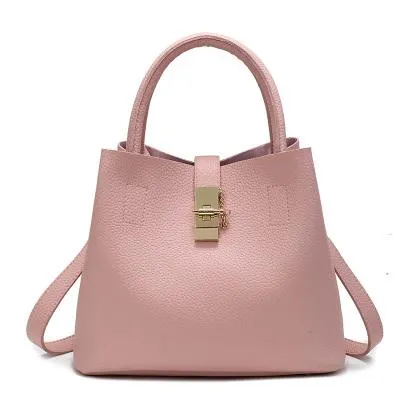 DAUNAVIA Tote Simple Trapeze Handbag