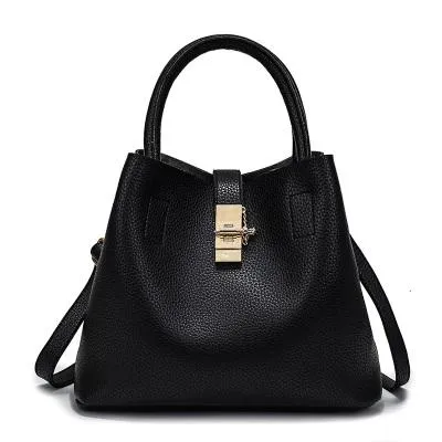 DAUNAVIA Tote Simple Trapeze Handbag
