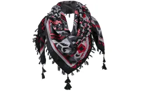 Fashionable Cotton Floral Winter Autumn Scarves For Women
