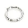 Jump rings silver 925 plated 8.5mm (10)
