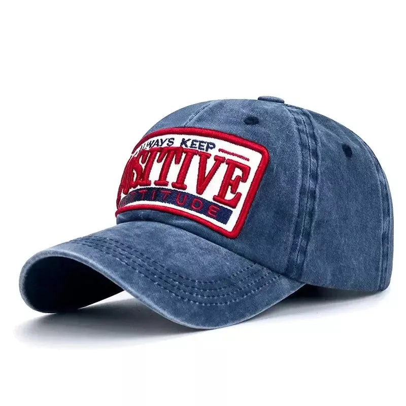 Keep Positive Attitude Baseball Cap