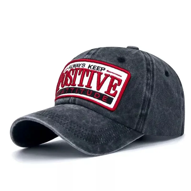 Keep Positive Attitude Baseball Cap