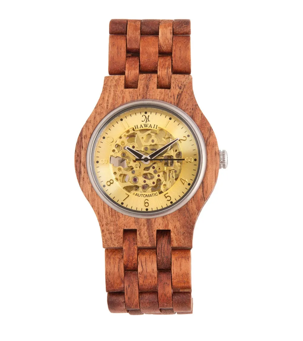 Koa Monarch, Self-Winding Automatic Gold-14059