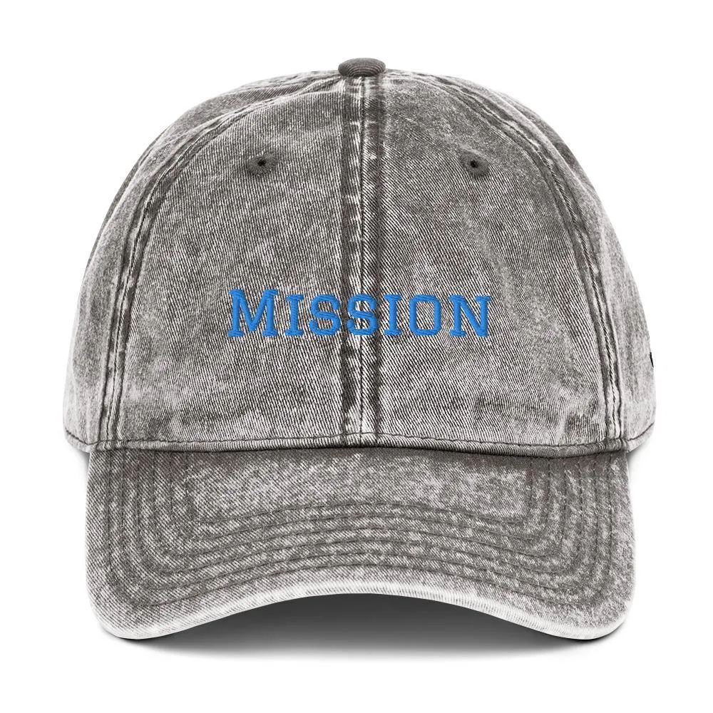 Mission | Outdoor and Indoor Caps and Hats Vintage Cotton Twill Cap