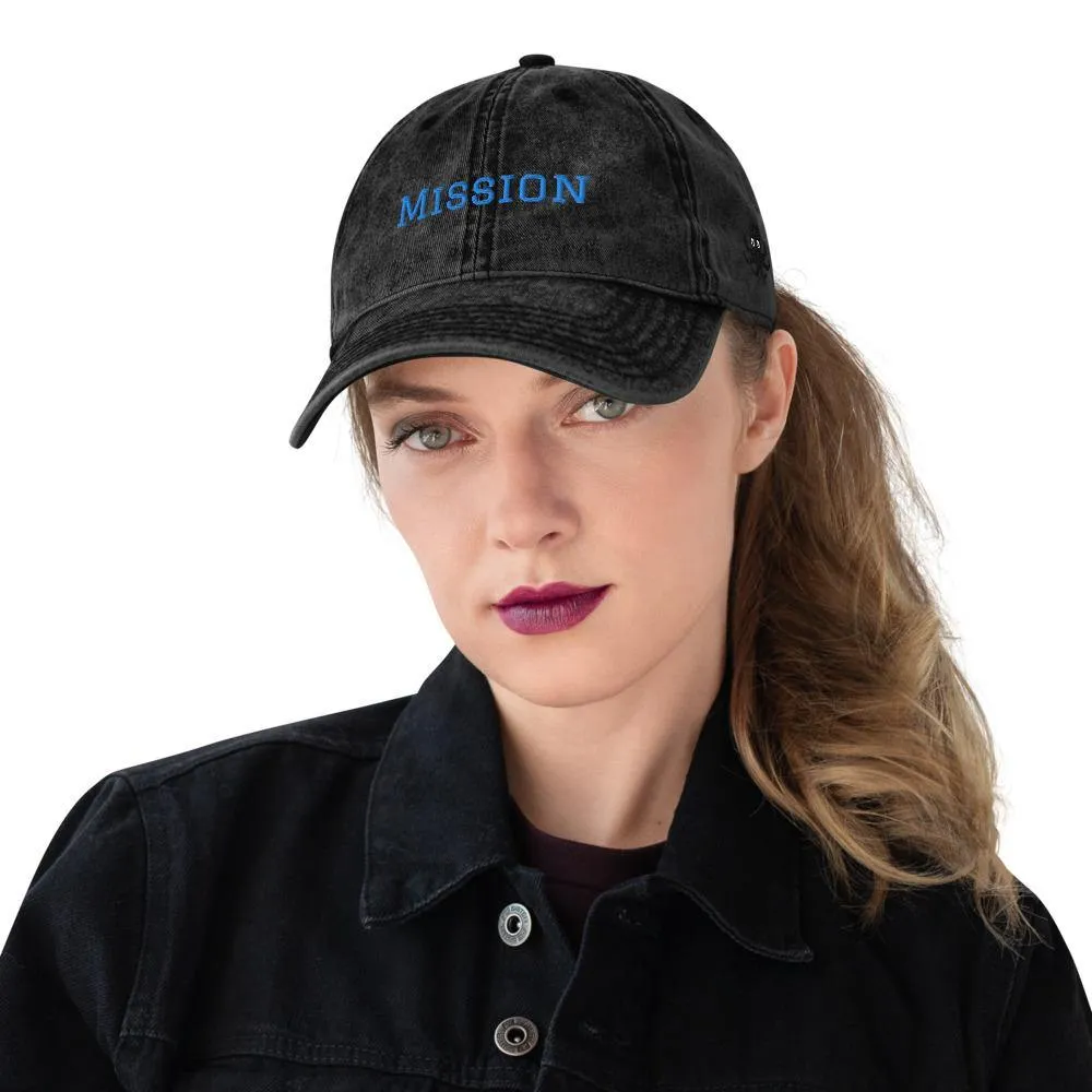Mission | Outdoor and Indoor Caps and Hats Vintage Cotton Twill Cap