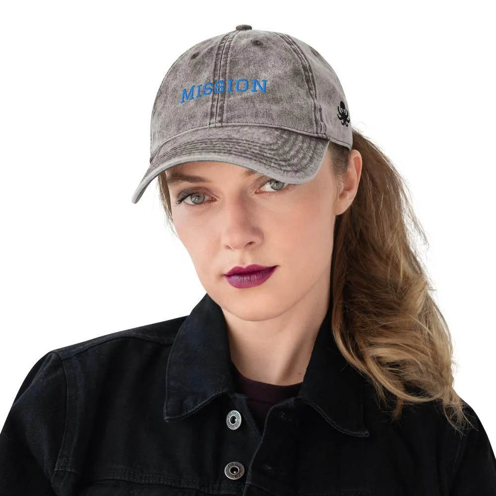 Mission | Outdoor and Indoor Caps and Hats Vintage Cotton Twill Cap
