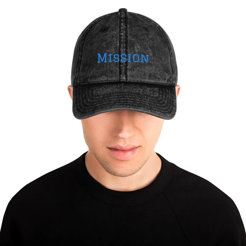 Mission | Outdoor and Indoor Caps and Hats Vintage Cotton Twill Cap