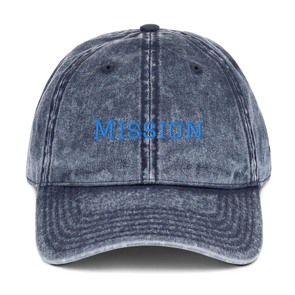 Mission | Outdoor and Indoor Caps and Hats Vintage Cotton Twill Cap