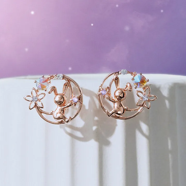 Moon Rabbit Earrings
