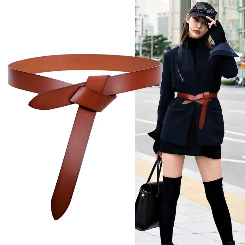 Morris Wrap Around Leather Belt - 3 Colors