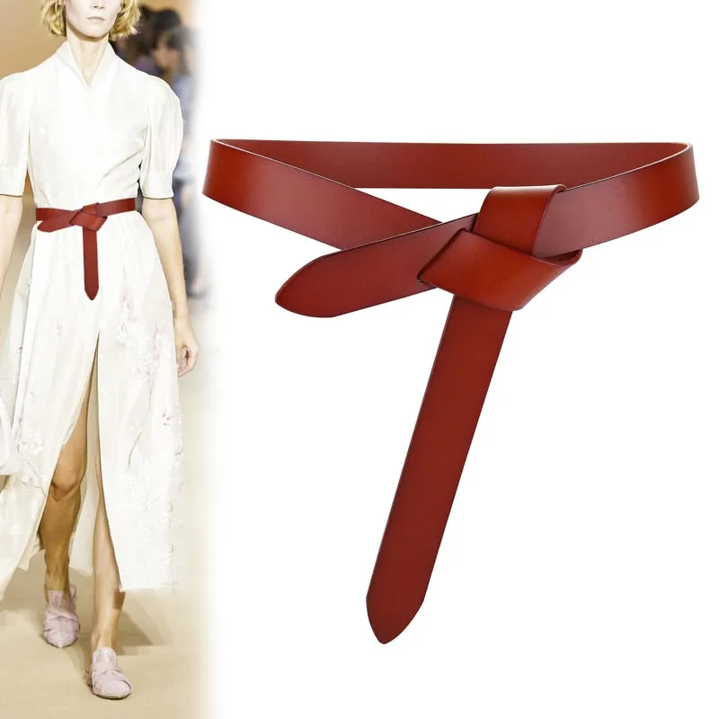 Morris Wrap Around Leather Belt - 3 Colors