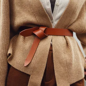 Morris Wrap Around Leather Belt - 3 Colors