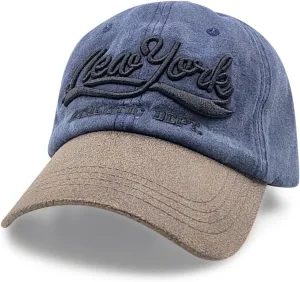 New York Hat  Adjustable Caps for Men Womens Baseball Caps, Gorras para Hombres Originales