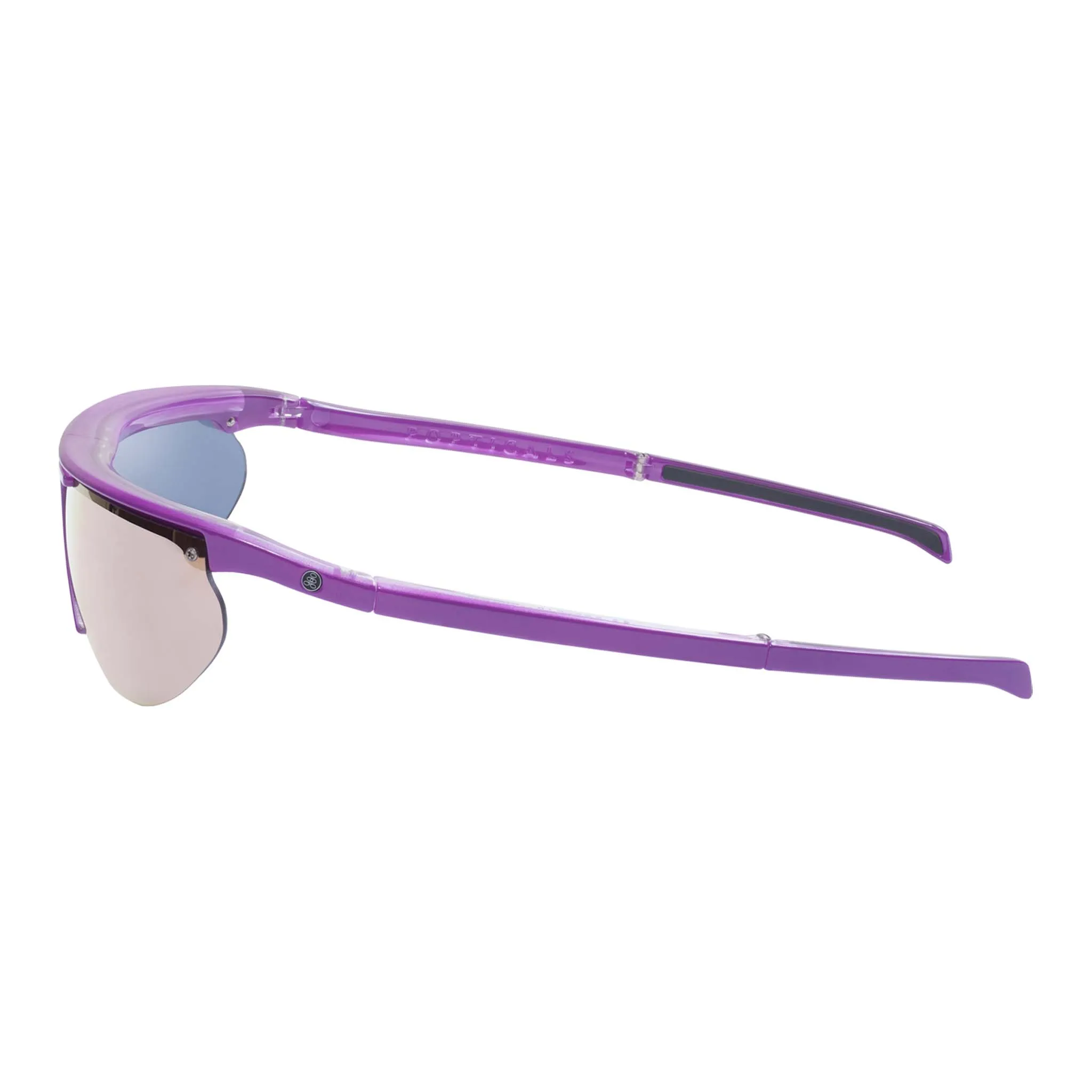 POPTRAIL | Polarized, Gloss Lavender/Crystal, Pink Mirror, Small