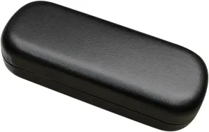 PU Leather Eyeglasses Case Hard Shell Sunglasses Case Lightweight Portable Eye Glasses Case Travel Eyeglasses Protective Cases Sun Glasses Protector Cases Glasses Storage Container Black