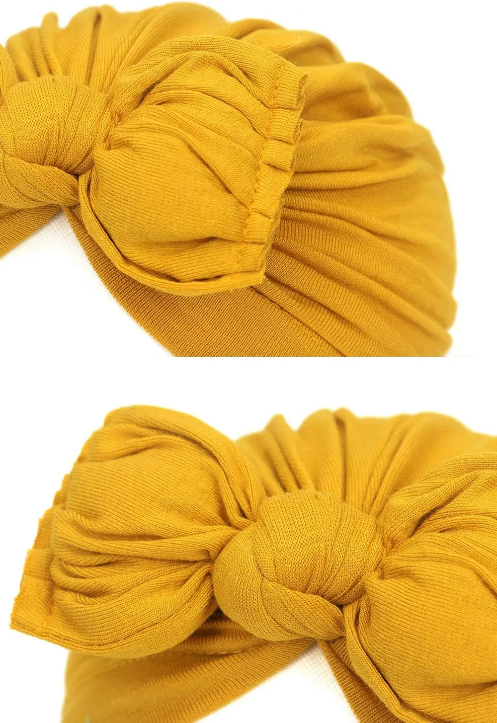 QandSweet Baby Girls' Hats & Caps Knotted Turban Cute Toddler Hat Hair Accessories 3-36M