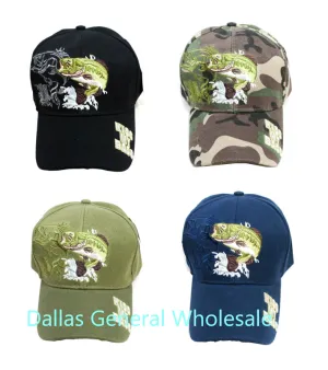 "Kiss My Bass" Casual Caps Wholesale