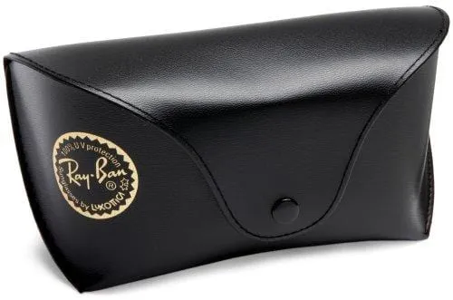 Ray-Ban, Men’s Predator 2 Sunglasses, RB2027, Men’s Polarized Sunglasses, Acetate Frame, Crystal Lenses, 100% UV Protection, Protective Case, 62 mm Lenses