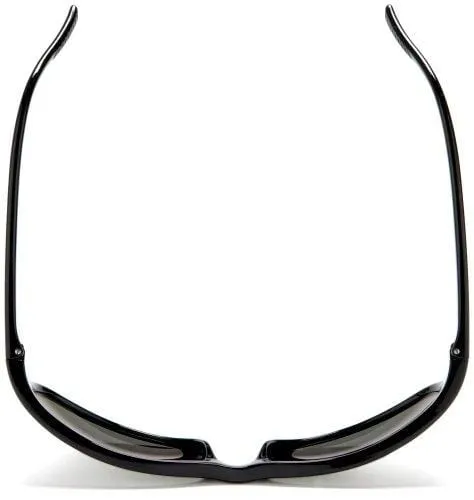 Ray-Ban, Men’s Predator 2 Sunglasses, RB2027, Men’s Polarized Sunglasses, Acetate Frame, Crystal Lenses, 100% UV Protection, Protective Case, 62 mm Lenses