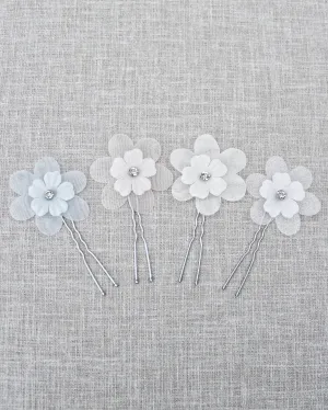 Rhinestone Flower Hair Pin