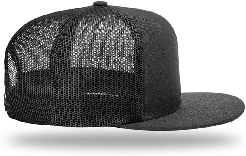 Richardson 511 Wool Blend Flatbill Trucker Caps | Blank Trucker Hats | OSFM