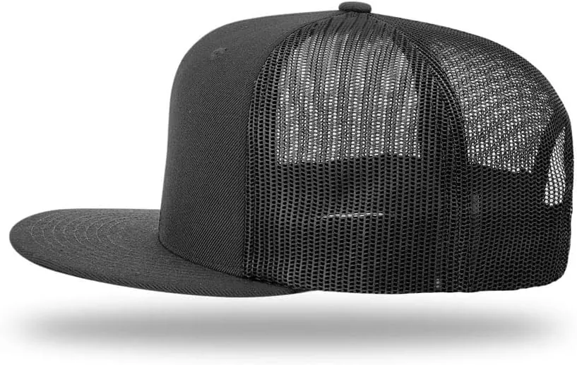 Richardson 511 Wool Blend Flatbill Trucker Caps | Blank Trucker Hats | OSFM