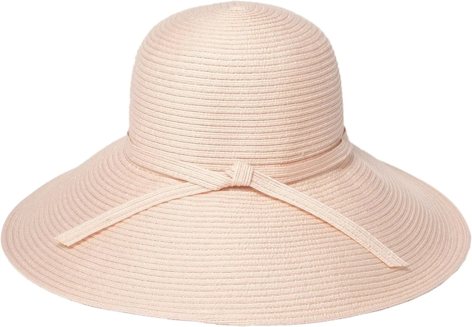 San Diego Hat Company Womens Braided Sun Hat With Self-Tie Band, 5-Inch Brim