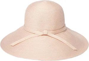 San Diego Hat Company Womens Braided Sun Hat With Self-Tie Band, 5-Inch Brim
