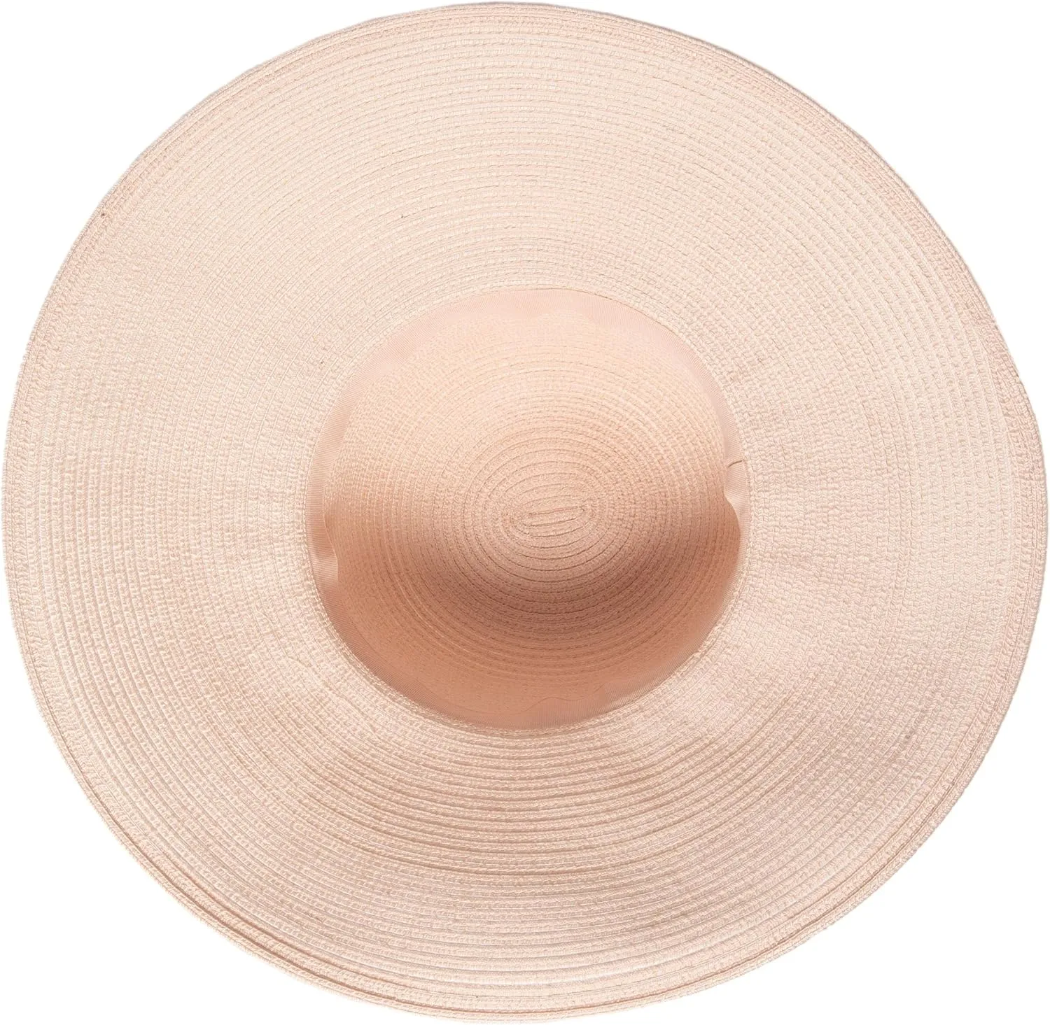 San Diego Hat Company Womens Braided Sun Hat With Self-Tie Band, 5-Inch Brim