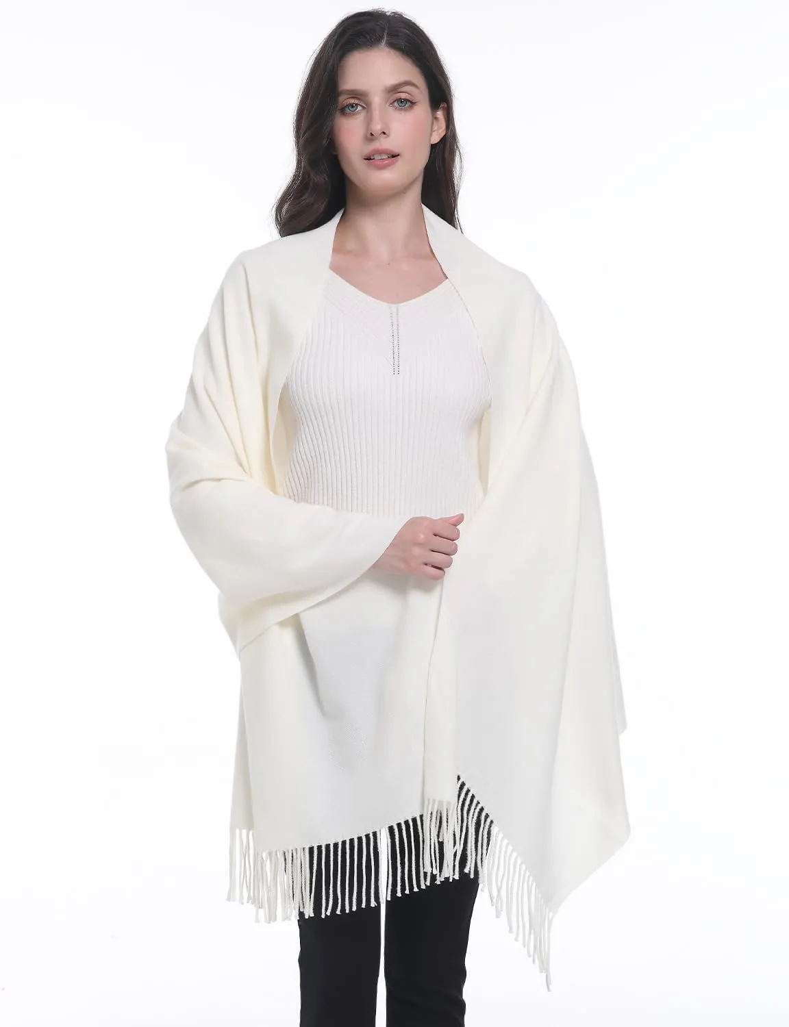 Sofier Pashmina Shawls And Wraps for Women for Evening Dress Warm Winter Scarf Wedding Bride Bridesmaid Gifts Cashmere Feel