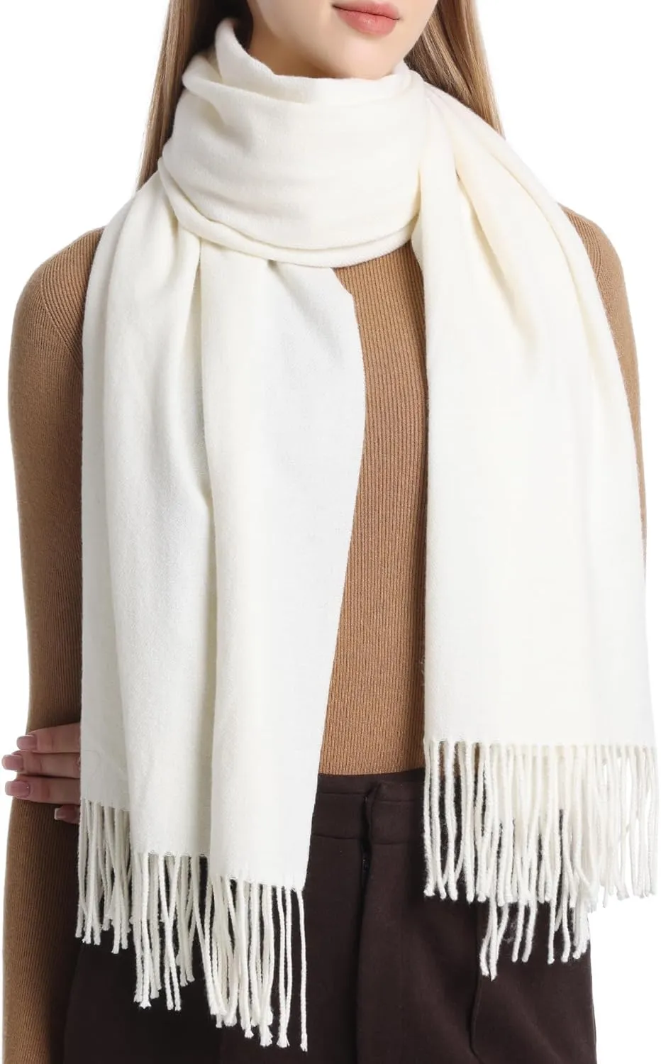 Sofier Pashmina Shawls And Wraps for Women for Evening Dress Warm Winter Scarf Wedding Bride Bridesmaid Gifts Cashmere Feel