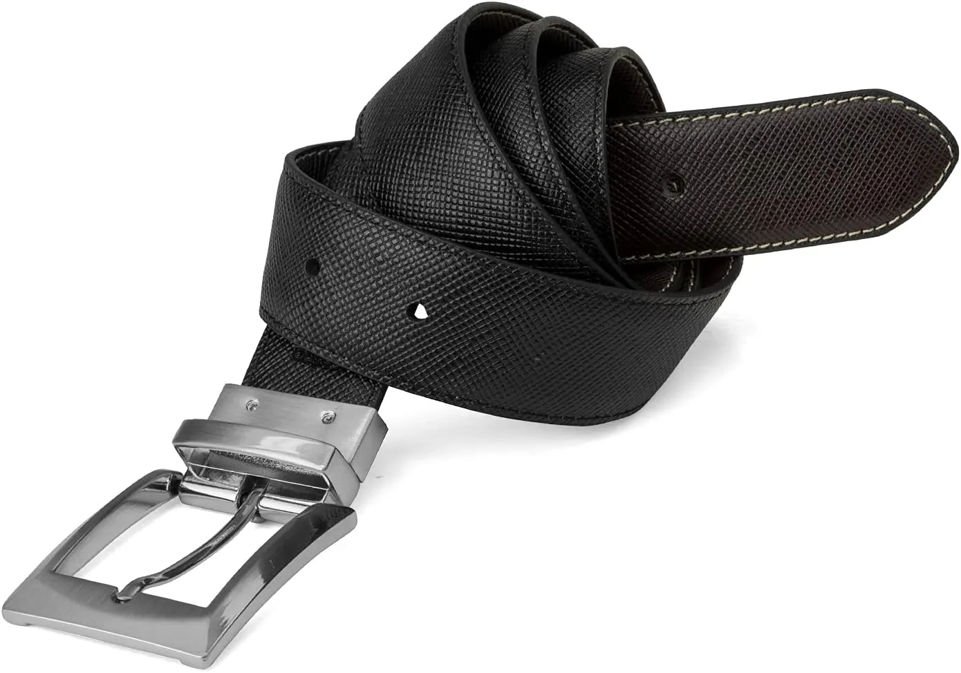 Steve Madden Reversible Men's Dress Casual Every Day Leather Belt