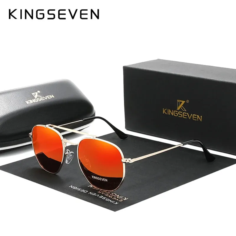 Unisex Polarized Steampunk Retro Sunglasses