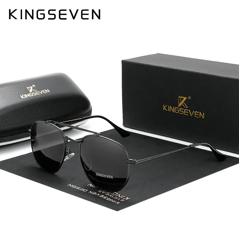 Unisex Polarized Steampunk Retro Sunglasses