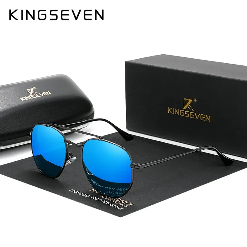 Unisex Polarized Steampunk Retro Sunglasses