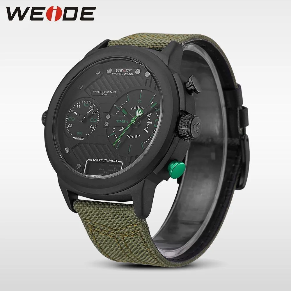 WEIDE Brand Watch Men's Wristwatch Sport Quartz Watch