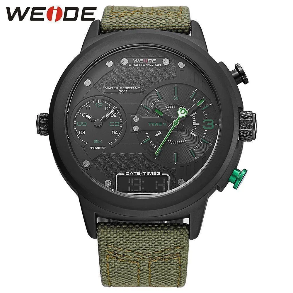 WEIDE Brand Watch Men's Wristwatch Sport Quartz Watch