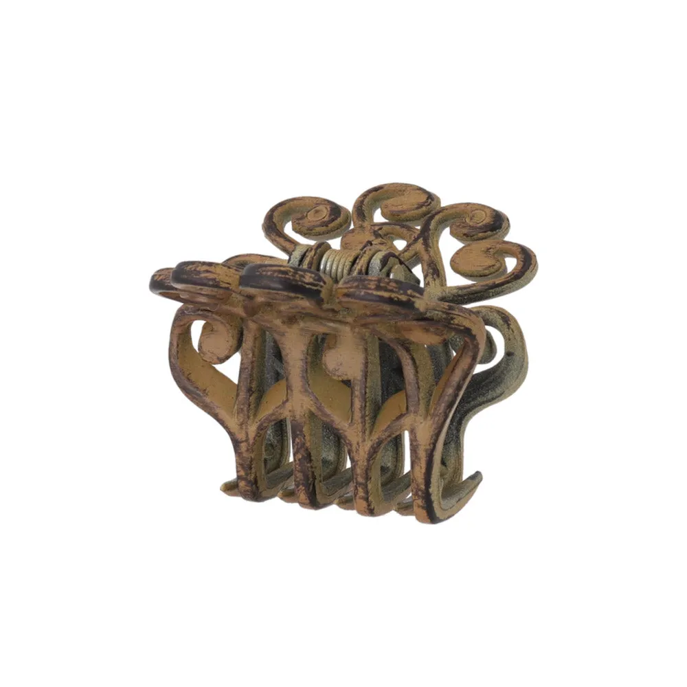 Wood Grain Pattern Small Hair Clip