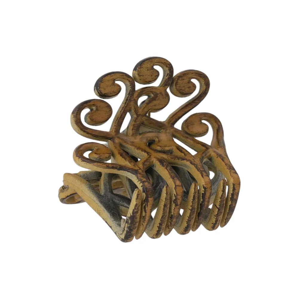 Wood Grain Pattern Small Hair Clip