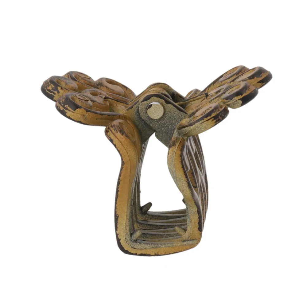 Wood Grain Pattern Small Hair Clip